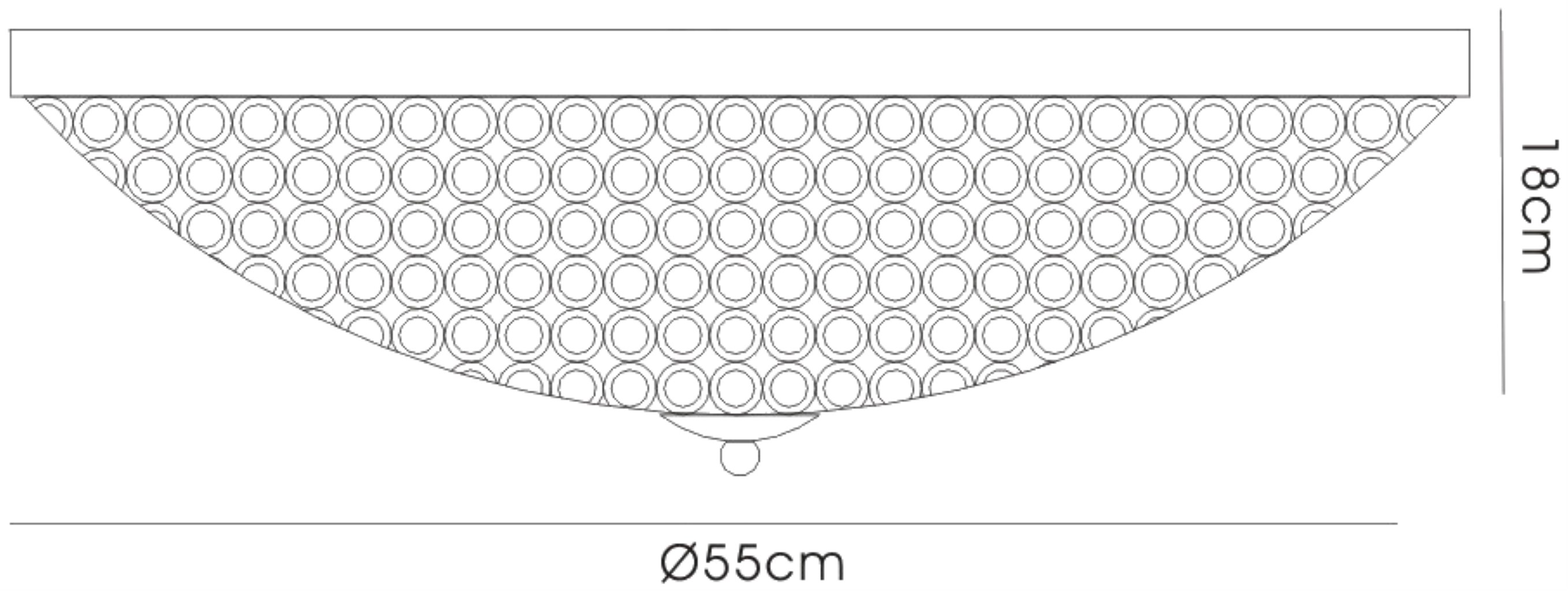 Ava Crystal  Flush Ceiling 9 Light IL30189  Diyas Ava Polished Chrome